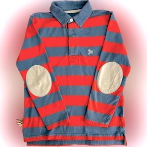 Stars and Stripes!! Mini Boden Boys’ Rugby Shirt, Size 7/8. One of my favorites!